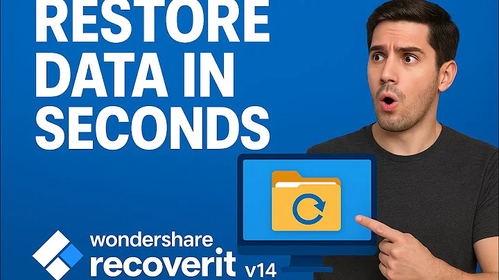 How to Recover Deleted Files Like a Pro | Wondershare Recoverit v14 Explained