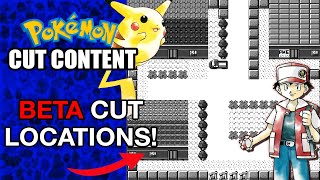 Cut and Altered Locations of Pokemon Red & Blue | Pokemon Cut Content