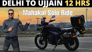 Delhi To Ujjain in Just 12 Hrs Non Stop at 40°C for Mahakal Darshan | Solo Ride | deepranjansachan