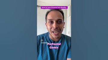 Turn your dreams into reality #dream #neuroscience