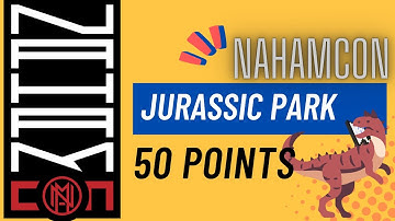 NahamCon CTF 2022: Jurassic Park