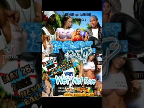 jahzinit pool party call wet wet rave