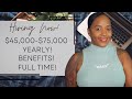 $45,000 - $75,000 YEARLY! BENEFITS! FULL TIME WORK FROM HOME JOB!