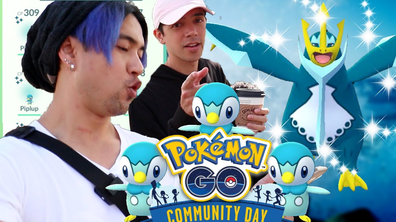 *AWESOME* SHINY PIPLUP COMMUNITY DAY POKEMON GO 2020