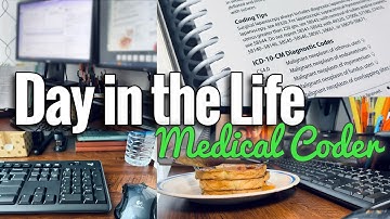 Day in The Life of a Medical Coder | Working from Home Vlog | Code with Me!