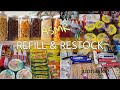 ASMR REFILL and RESTOCK online snack haul - Daily vlog