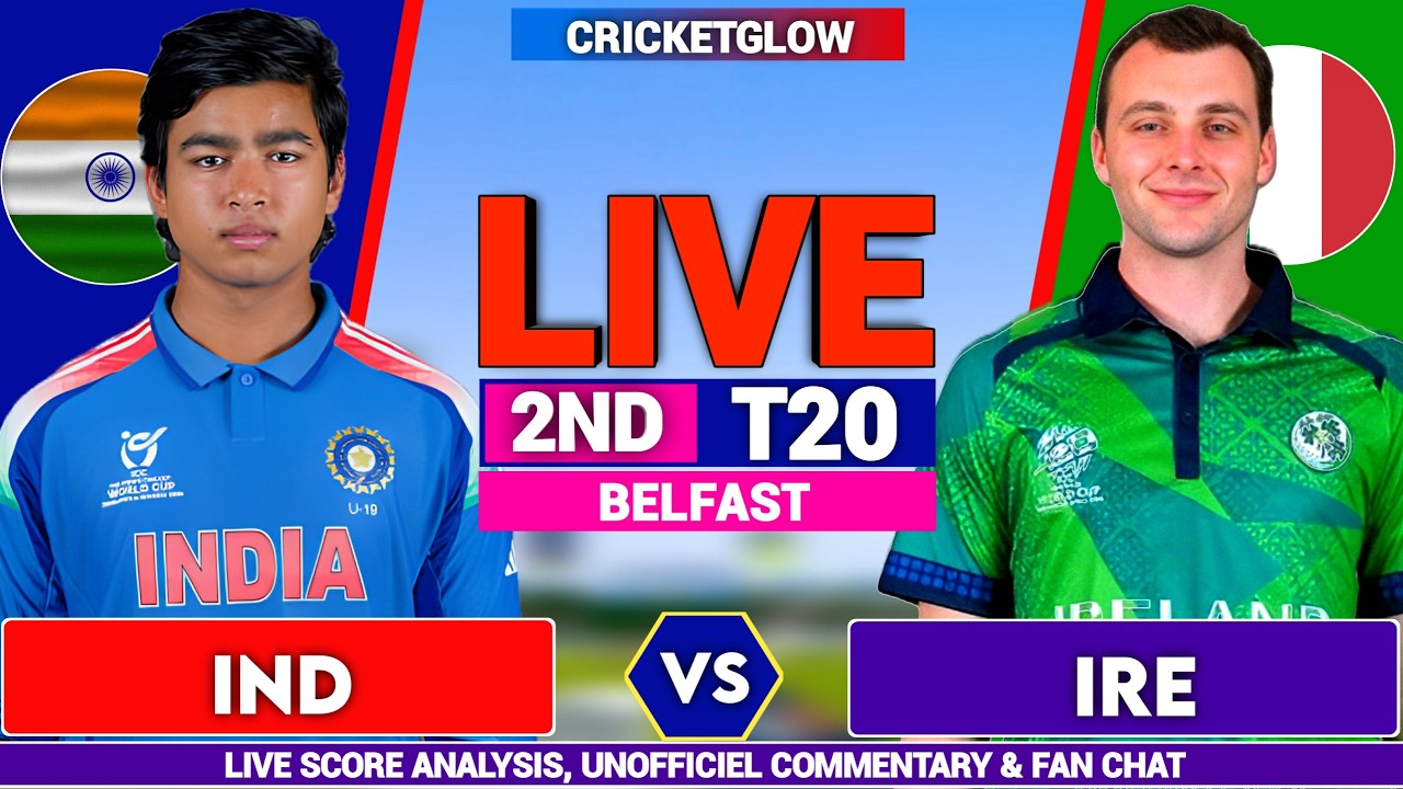 🔴Live: India vs Ireland, Live Analysis, 1st T20 Match 2026 | IND vs IRE Live Cricket Match Today