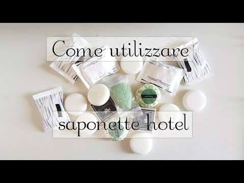 6 idee per RIUTILIZZARE SAPONETTE HOTEL o SCARTI di SAPONE - riciclo creativo tutorial #77