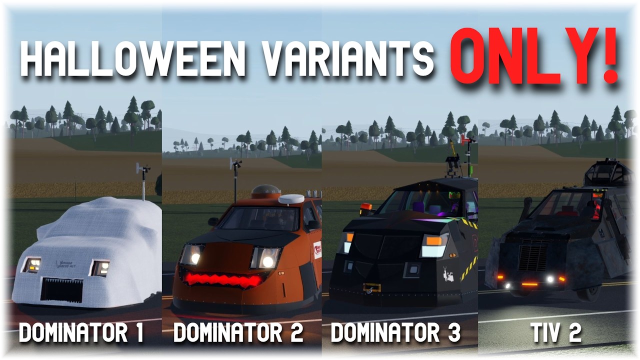 Twisted, But I Can Only Chase With The Halloween Variants Of