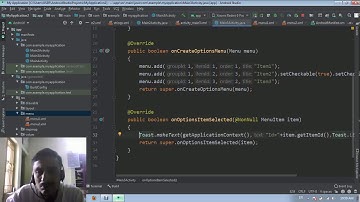 Android Practical 5 | Using Menus | Part 2 | Defining menu programmatically