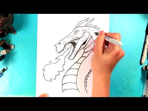 How to Draw a DRAGON | Head