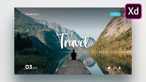 Adobe Xd Web Design - How to design a simple website in Adobe Xd for beginners (2020)
