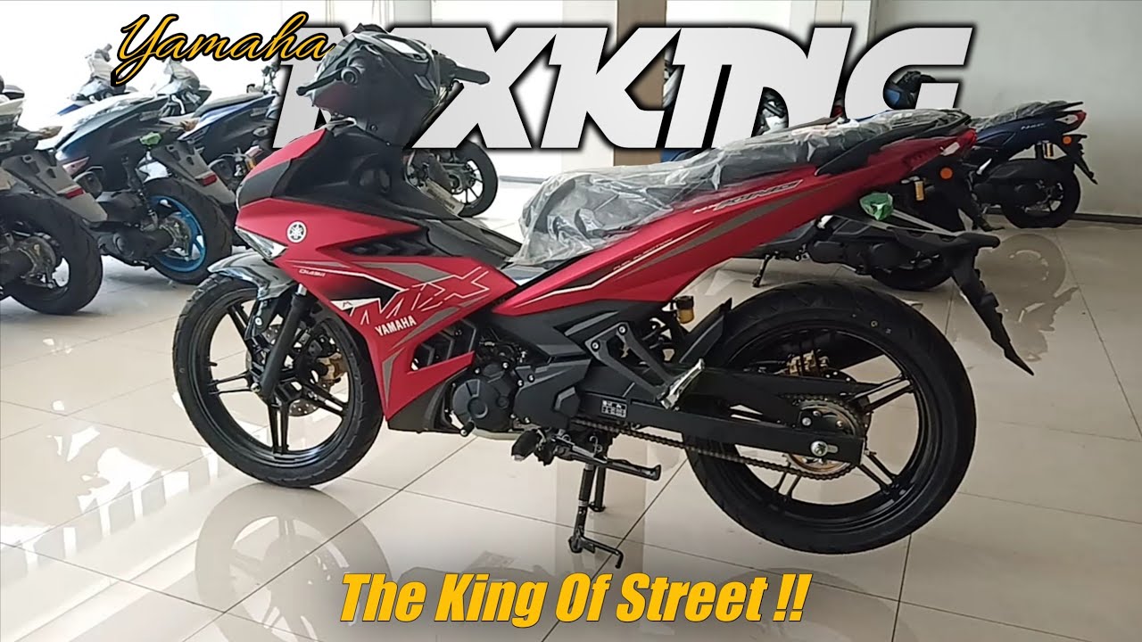 Yamaha MX King 150 matte red - spesifikasi & fitur - YouTube