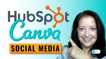 HubSpot Social Media: Create Posts using CANVA! 🤩