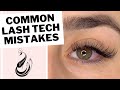 Classic Lash Extension Mistakes Commonly Made by New Lash Techs | Analysis & Mapping | Yegi Beauty