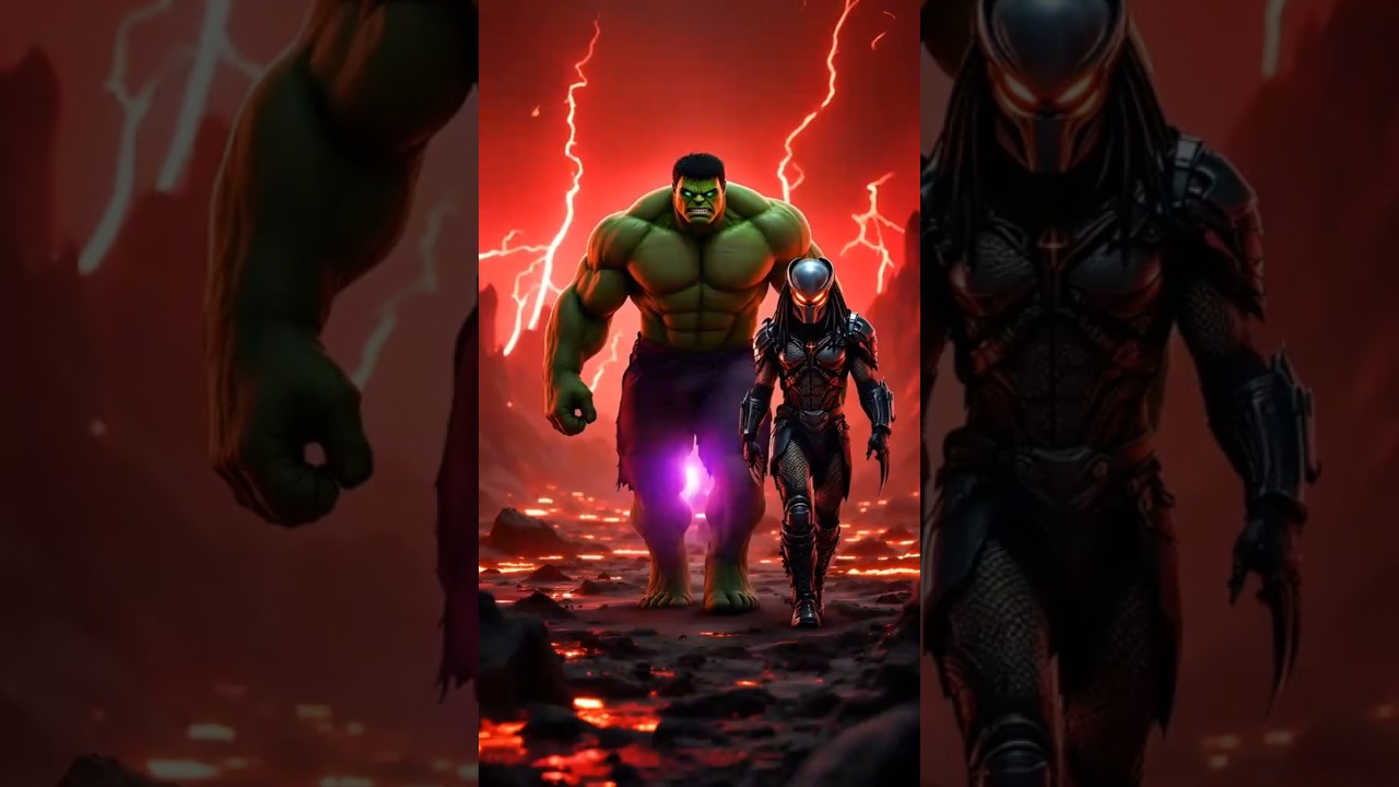 Powerful hulk 💪 🤯 💥 