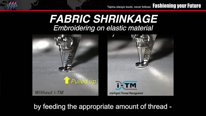 [ Tajima Embroidery machine ] i-TM - intelligent Thread Management | Tajima Industries Ltd.