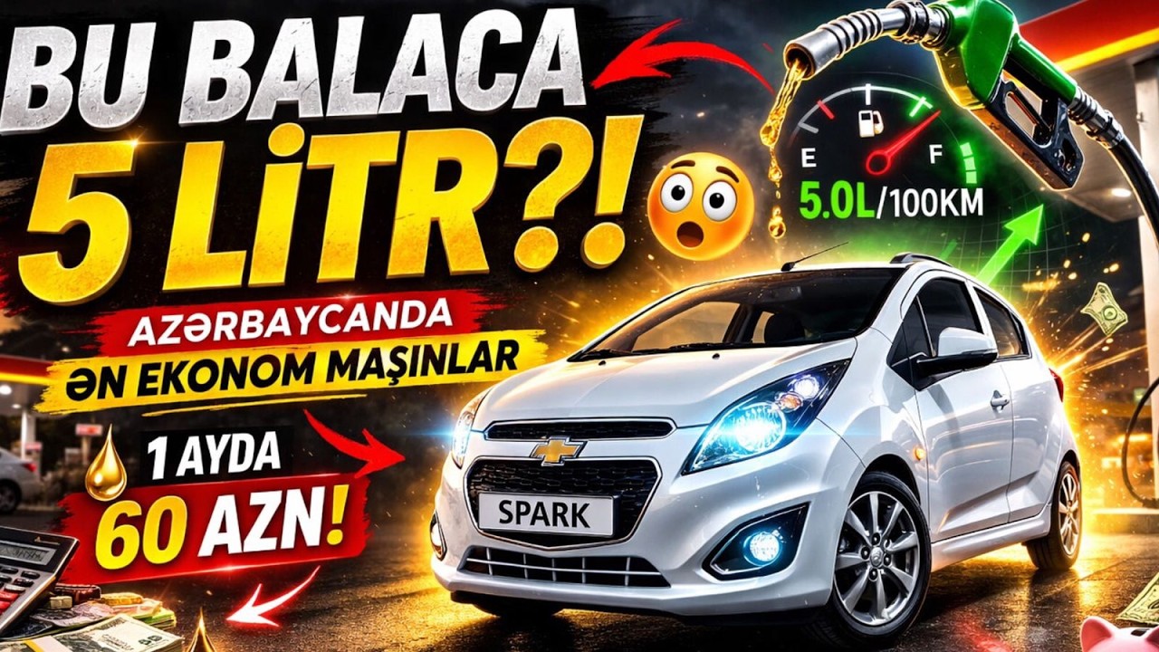 Şəhər üçün Ən Sərfəli 5 Avtomobil | Azərbaycanda Ekonom Modellər