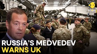 Russia could target any UK soldiers training troops in Ukraine -Medvedev | Russia-Ukraine war LIVE