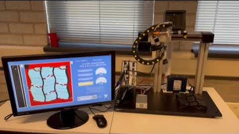 NI 3D Scan demo, enabled by LabVIEW Vision on FPGA