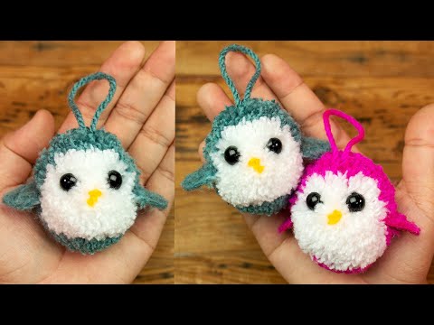 Video: Cara Membuat Penguin Dari Pompon