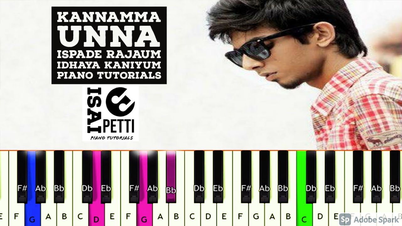 Kannamma Unna | Piano Notes | Anirudh | Sam C. S | Isai Petti