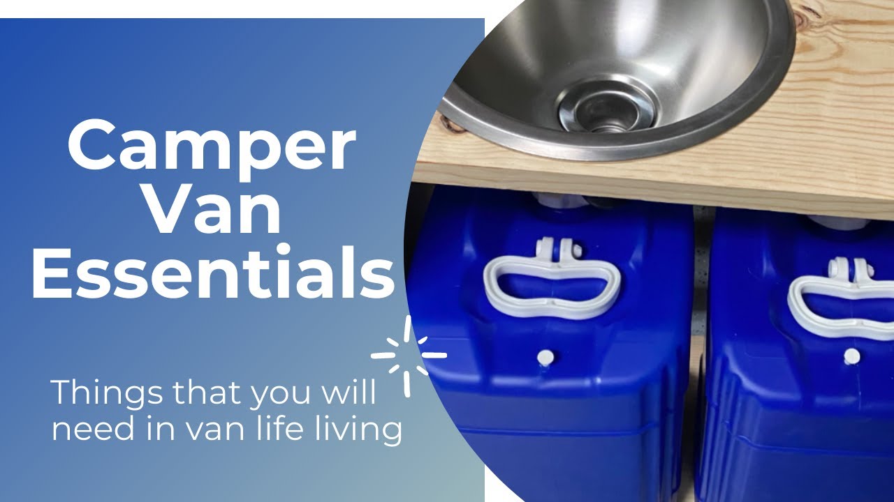 Camper Van Essentials Van House (Episode 5) YouTube