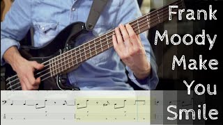 Franc Moody - Make You Smile | Bass Cover + TABS On Screen