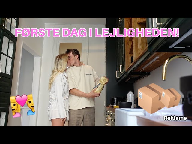 I DEN NYE Flyttevlog - Morgen hygge, Ikea tur, nye tæpper -