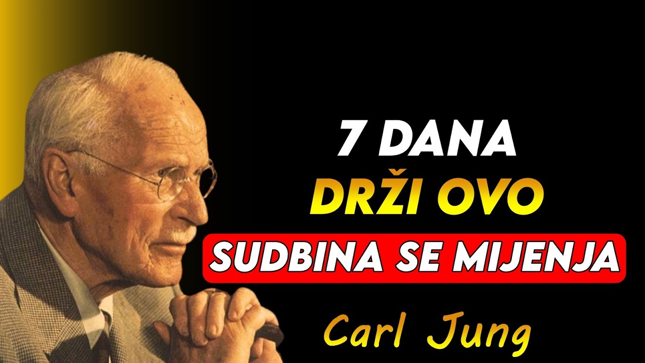 DRŽI OVO U DŽEPU DANAS I GLEDAJ KAKO SE SUDBINA OKREĆE U TVOJU KORIST | CARL JUNG