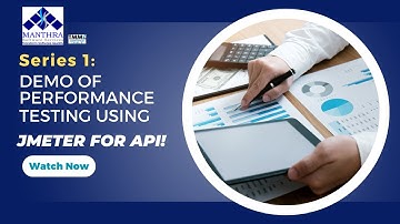Series 1: Demo of Performance Testing Using JMeter for API!