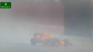 Max verstappen makes Incredible Save at Brazilian F1 Race, which was Delayed By Rain