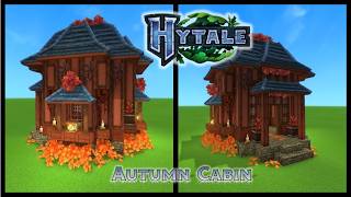 Hytale Autumn Cabin | Building Tutorial