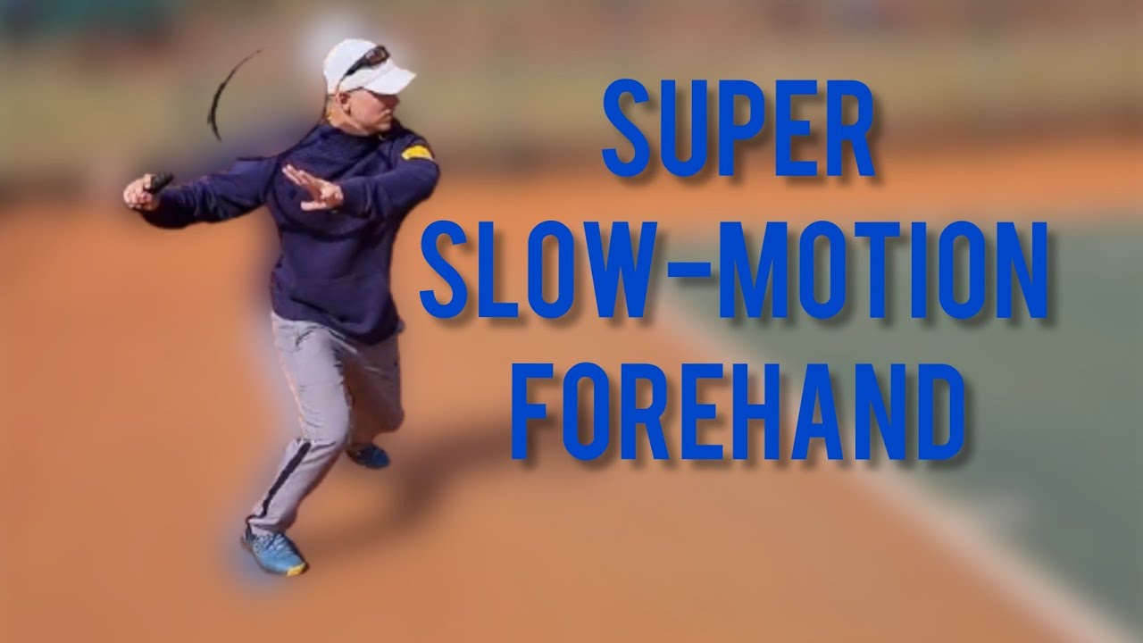 Super slow-motion Forehand Video.(Step by step)