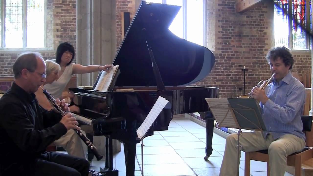 Herzogenberg Trio for oboe horn and piano. 2nd movement YouTube