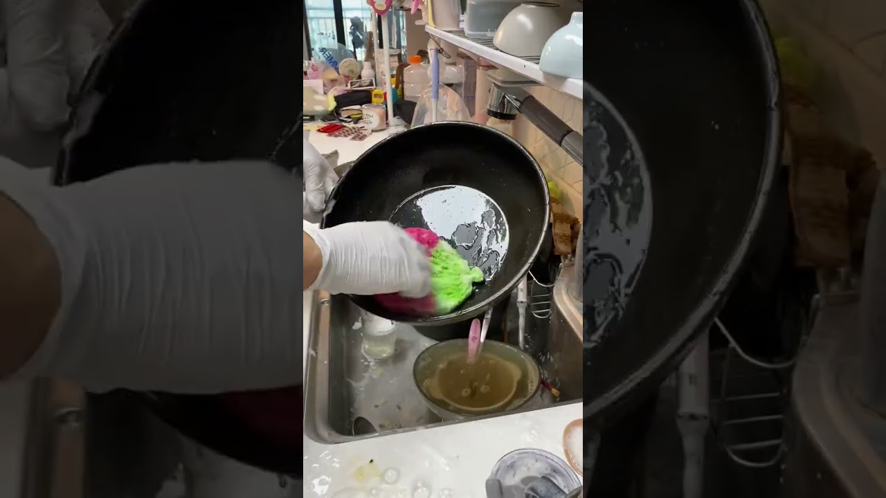 딸기도 다 먹고 설거지