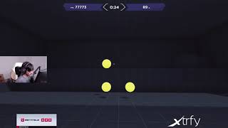 TENZ USES AIMBOT IN AIMLABS!!