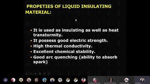 Material Science Lecture Series: 12- Liquid Insulating Material by Dr. Mangal