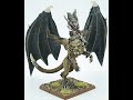 Warhammer Fantasy Battle Dark Elves Beastmaster on Manticore
