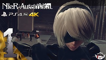 NIER : AUTOMATA I PS4 I PART 1 | 2B | NO COMMENTARY |1080p (60ᶠᵖˢ) HD ✔