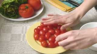 #001 Как быстро порезать помидоры черри - секреты от well-cooked #001 Как быстро порезать помидоры черри - секреты от well-cooked