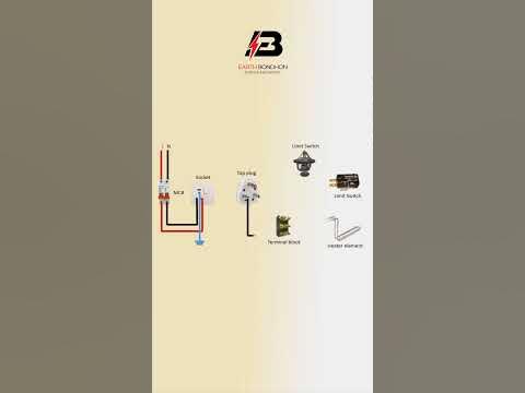Deep fryer wiring diagram | deep fryer | fryer repair #switch #shorts #