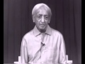 Krishnamurti - Isolation, Intelligence, Meditation (Talk 4/4)