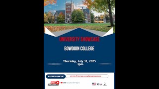 Virtual Showcase: Discover Bowdoin College– Scholarships, Programs & More!