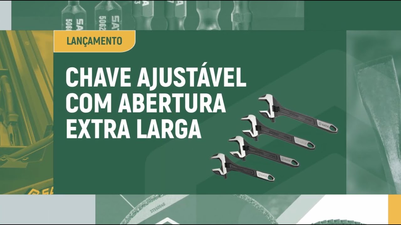 Chave Ajustável de Abertura Extralarga 6