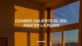 Video thumbnail of "Luis Miguel — Cuando Calienta el Sol [Letra]"
