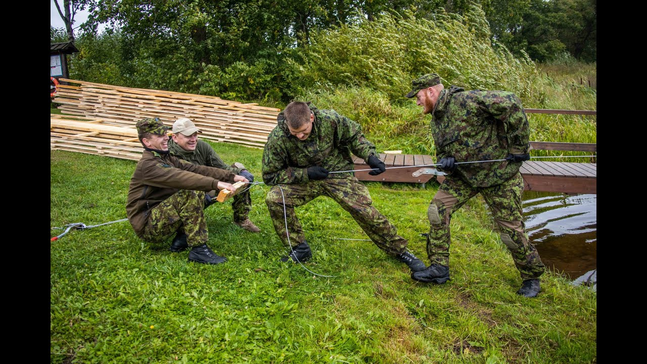 Pioneeripataljoni tehnikarühm rajas Tori vallas jooksusilla