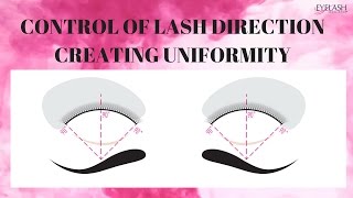 CREATING UNIFORMITY/CORRECTION  EYELASH EXTENSIONS