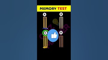 Test Your Memory Power : Guess The Correct one | #shortvideo #viralvideo