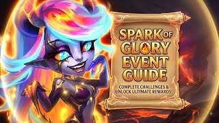 SPARKS OF GLORY EVENT GUIDE | All Tasks, Rewards & Best Shop Buys | Rising Legend + Trial of Legends